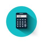 Calculator In Flat Design
